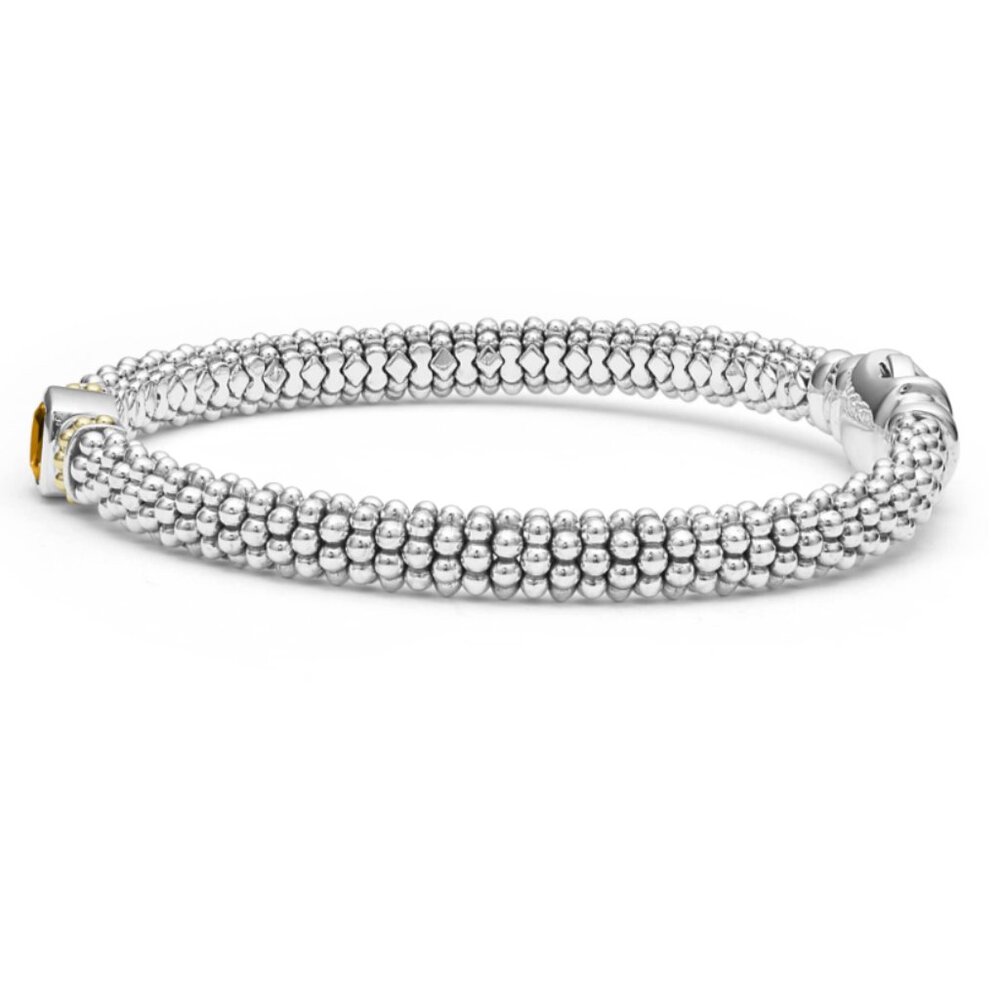 Rittenhouse  Citrine Caviar Bracelet | 6mm from Lagos Sz 7 - Picture 4 of 10